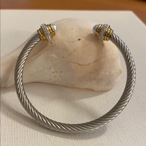 Silver and Gold Women's Bracelet